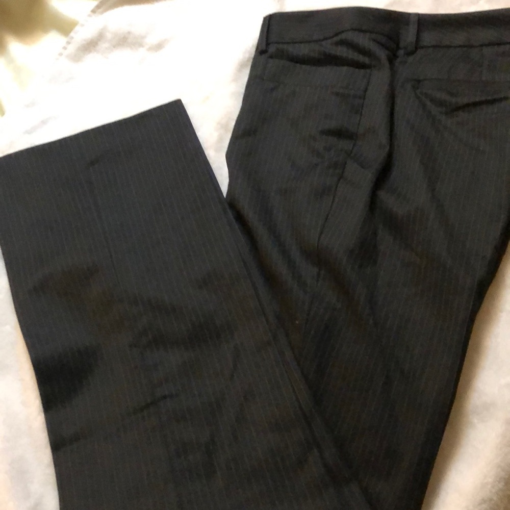 Pinstripe dress pants